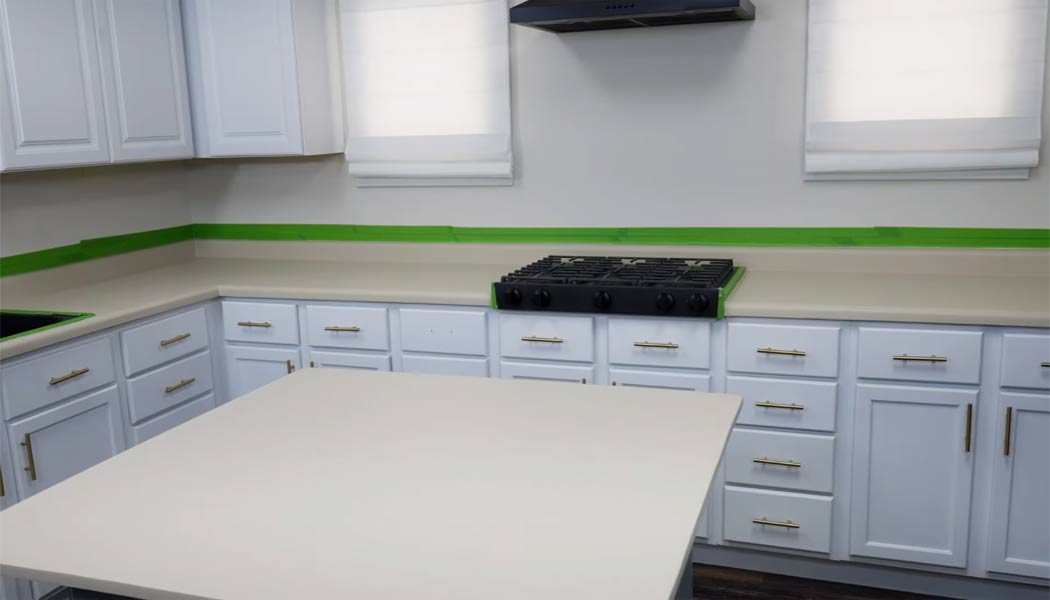 How to Remove Countertop Paint