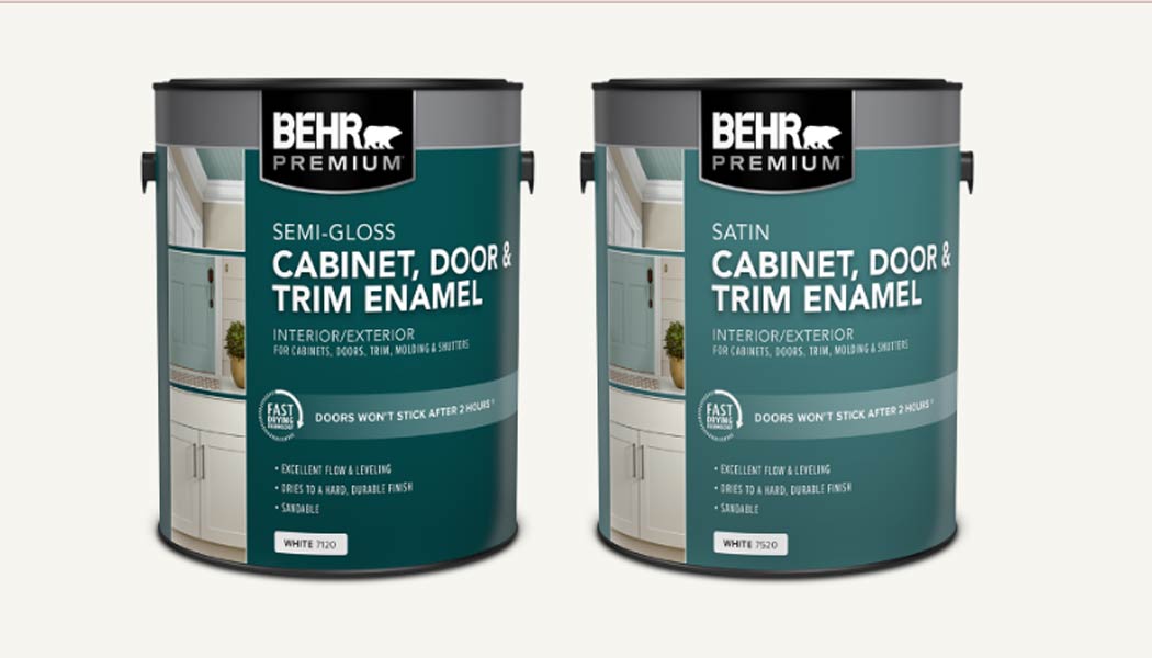 Is Behr Enamel Paint Latex