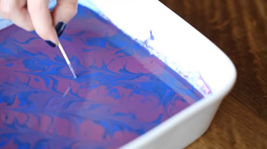 how to hydro dip with acrylic paint
