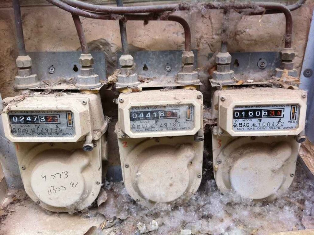 what color can I paint my gas meter